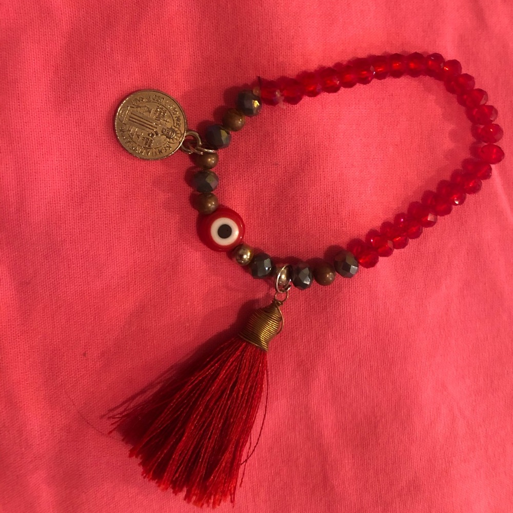 Evil eye handmade bracelet 💞 - Picture 1 of 7